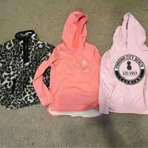 Little girls hoodies! Set of 3!